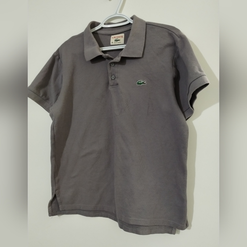 Lacoste Gray Polo Shirt